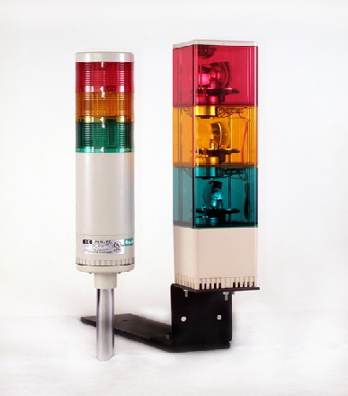 3 Tier Robot Lights LED or Rotating Incandescent