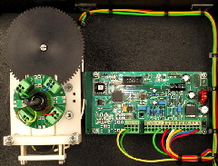 Cable reeling Drum - Internal View with Slip Ring Assembly